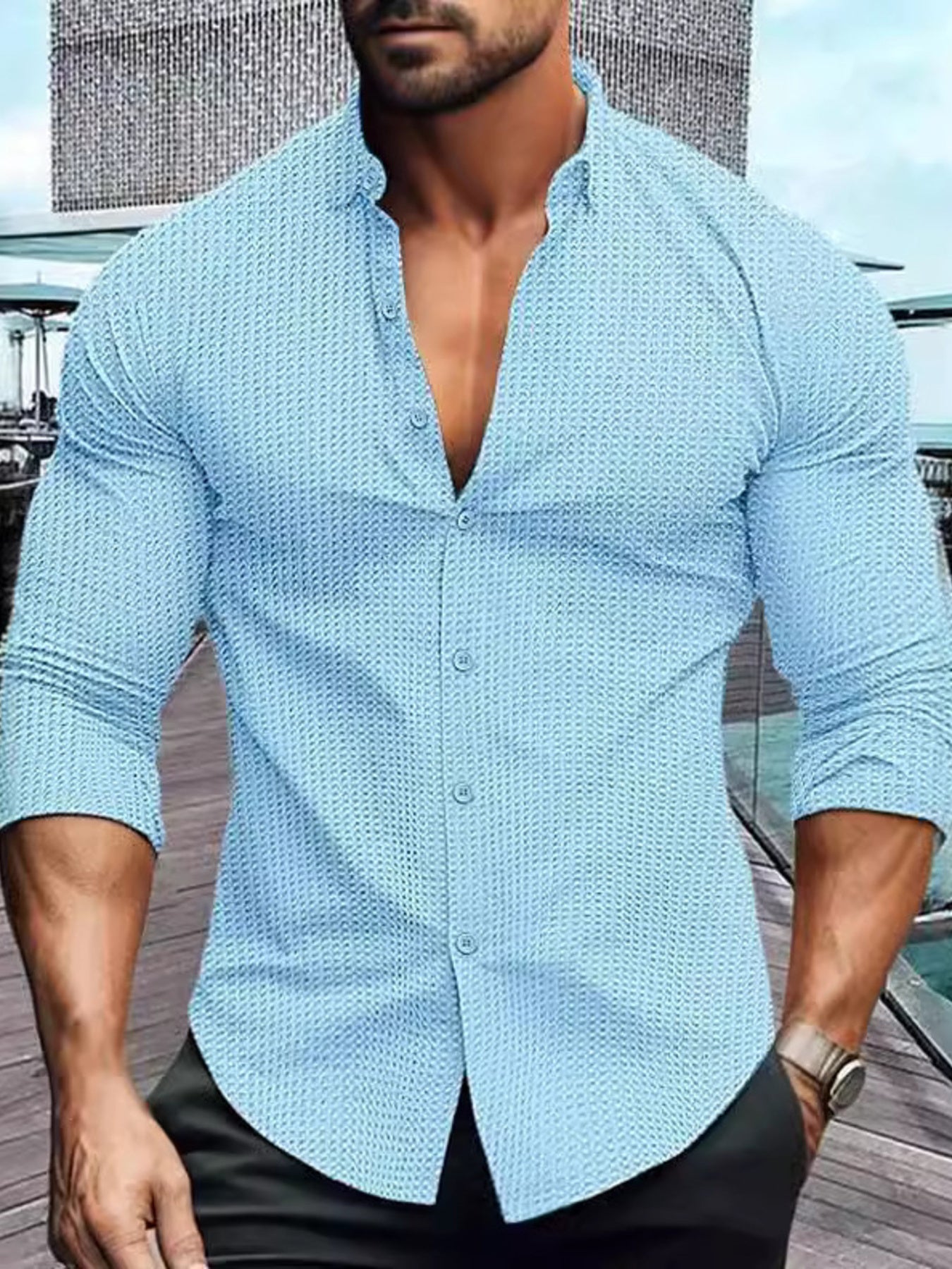 Men Button-Up Shirts